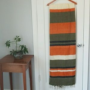 Zara striped scarf